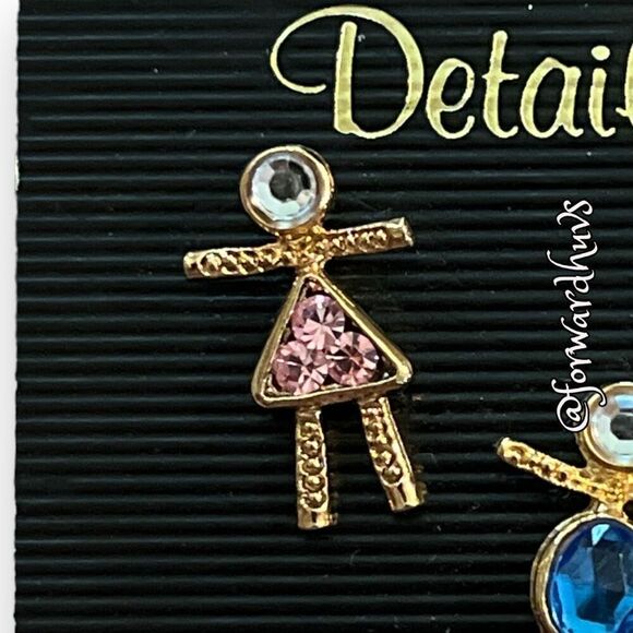 Details brand Set of Three People Pins NWT - Picture 7 of 10